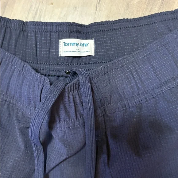 Tommy John Navy Blue Drawstring Shorts - Picture 2 of 4